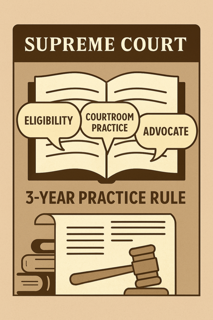 What the Supreme Court Said About the 3-Year Practice Rule